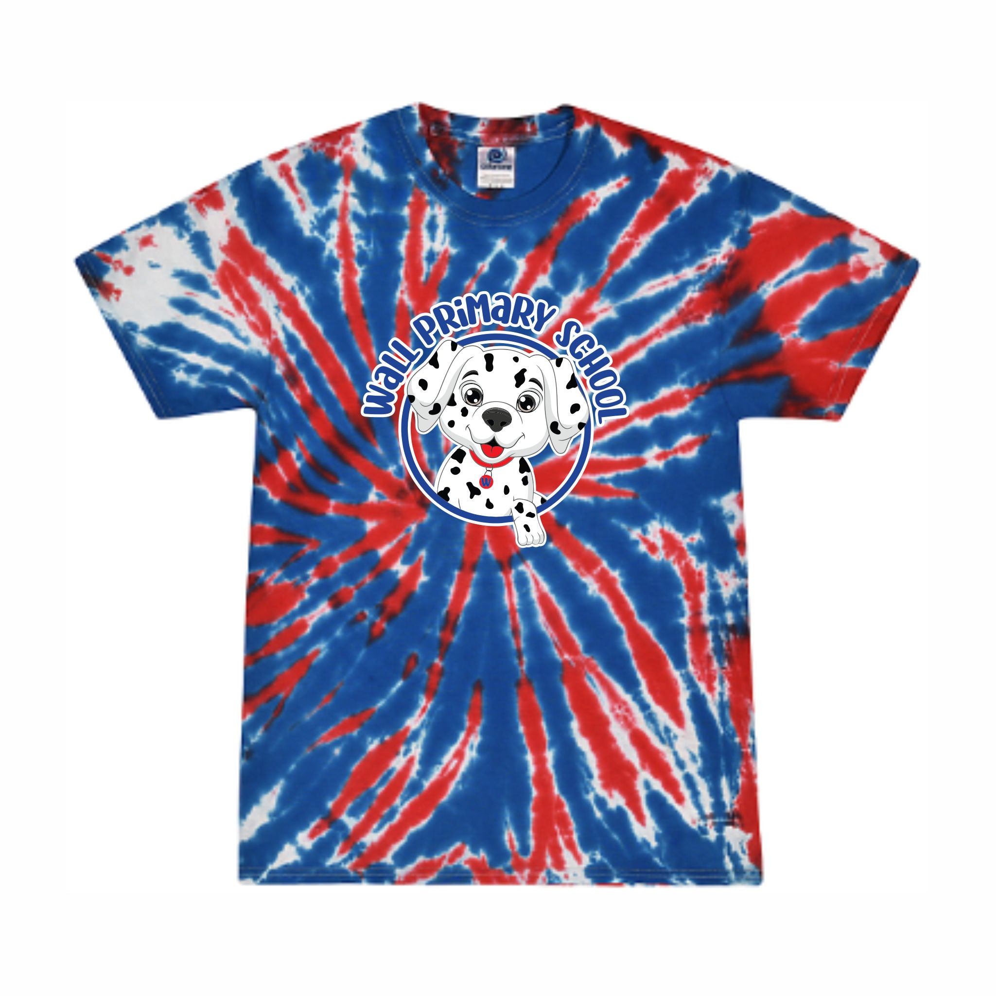 Wall Primary - Tie-Dye T-Shirt