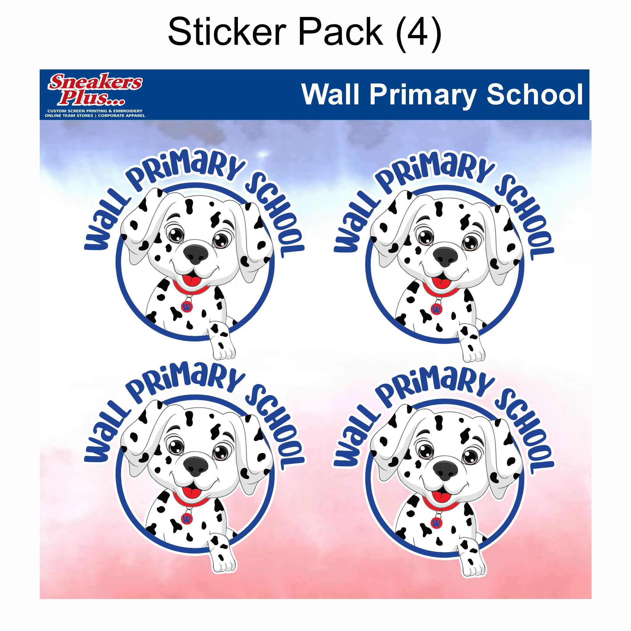 Wall Primary - Sticker Sheet