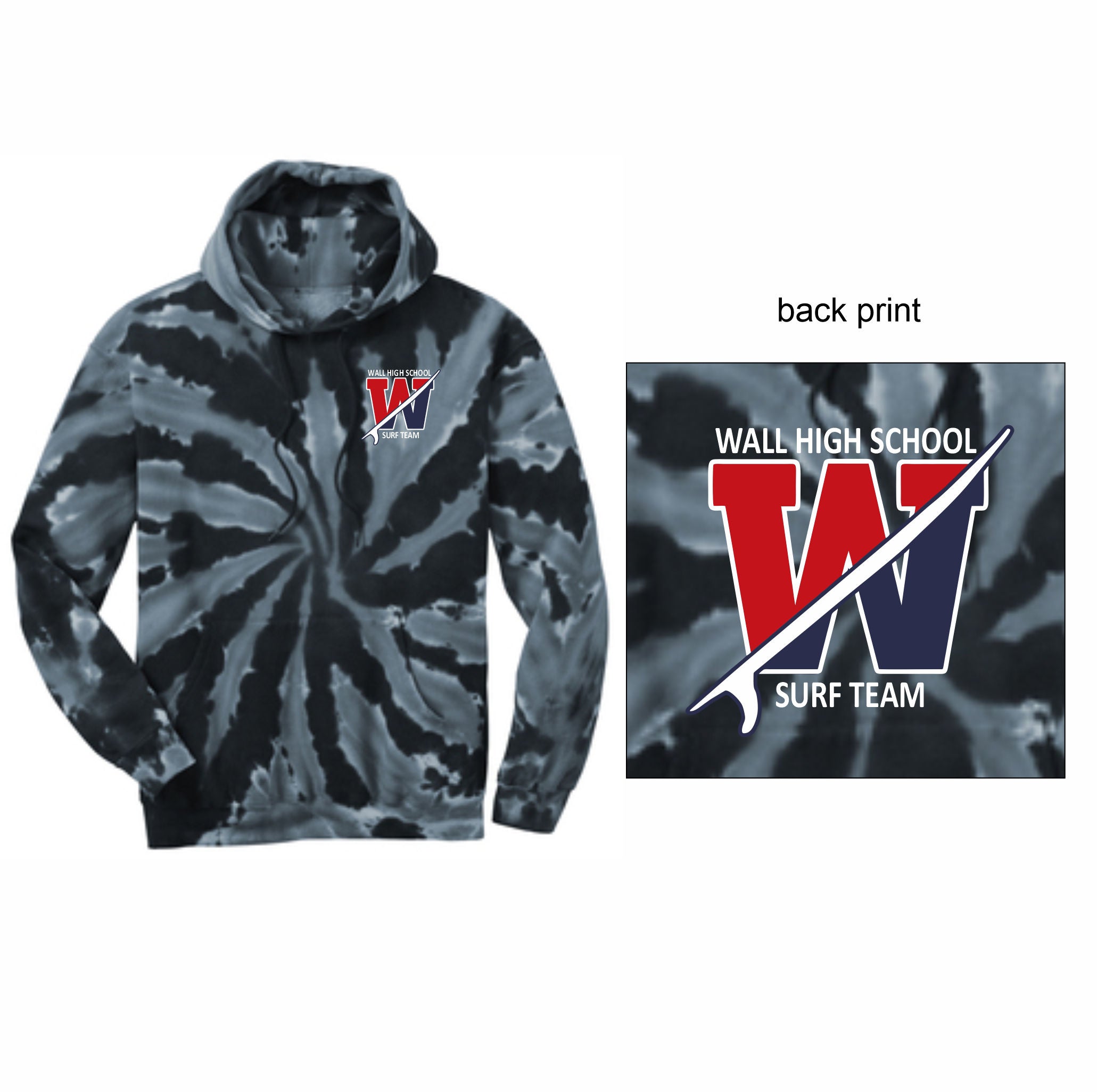 02. Wall Surf Team - Tie Dye Hoodie