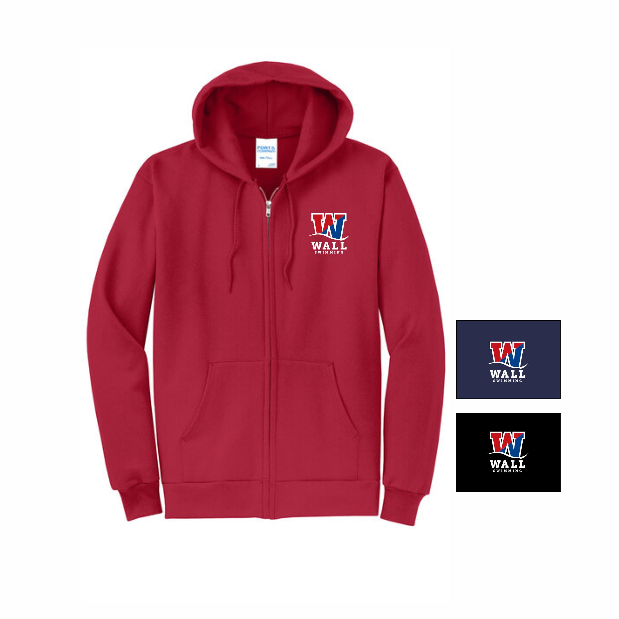 03. Wall Swimming - Full Zip Hoodie