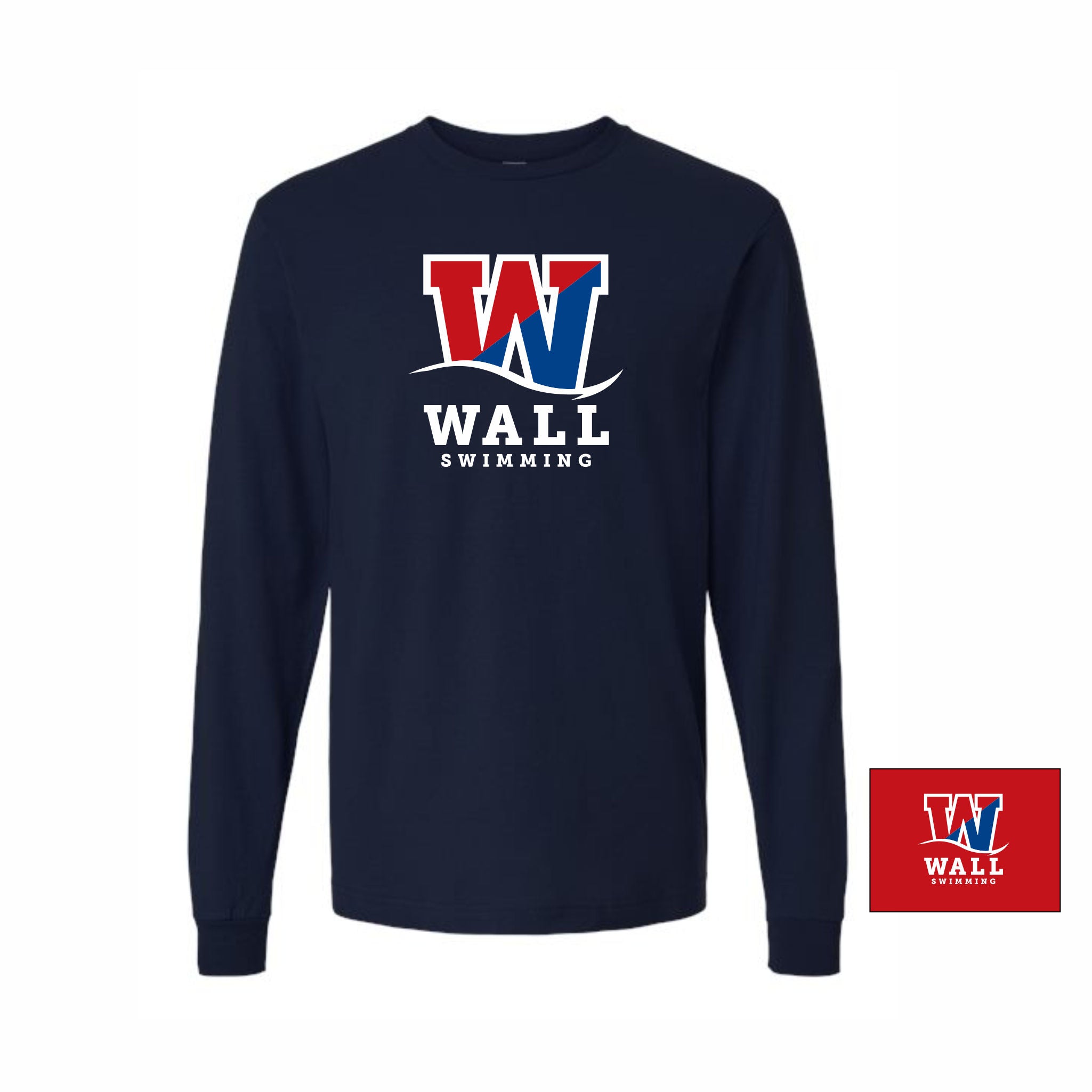 07. Wall Swimming - Long Sleeve T-Shirt