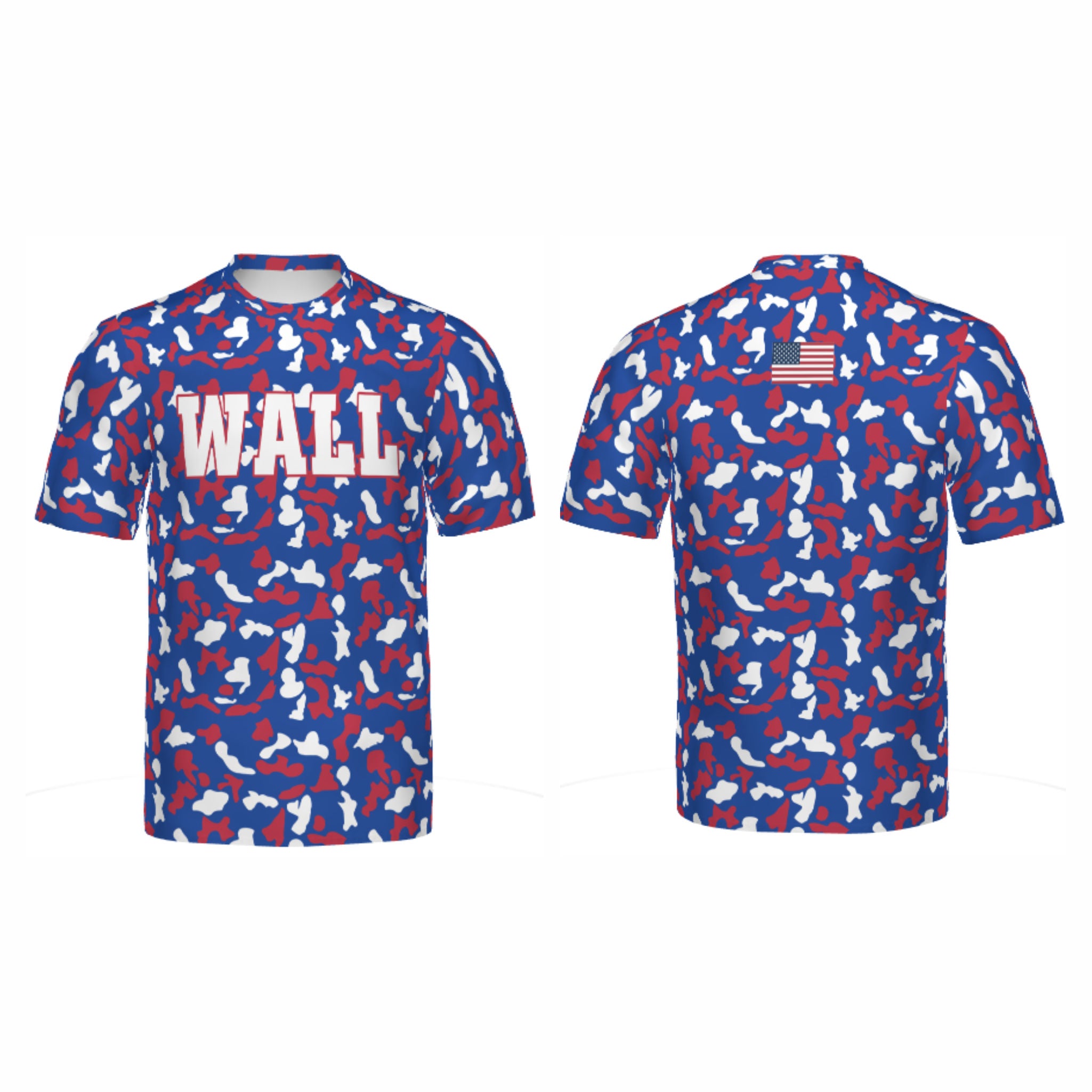02. Wall REC Wrestling - Custom Dri-Fit T-Shirt