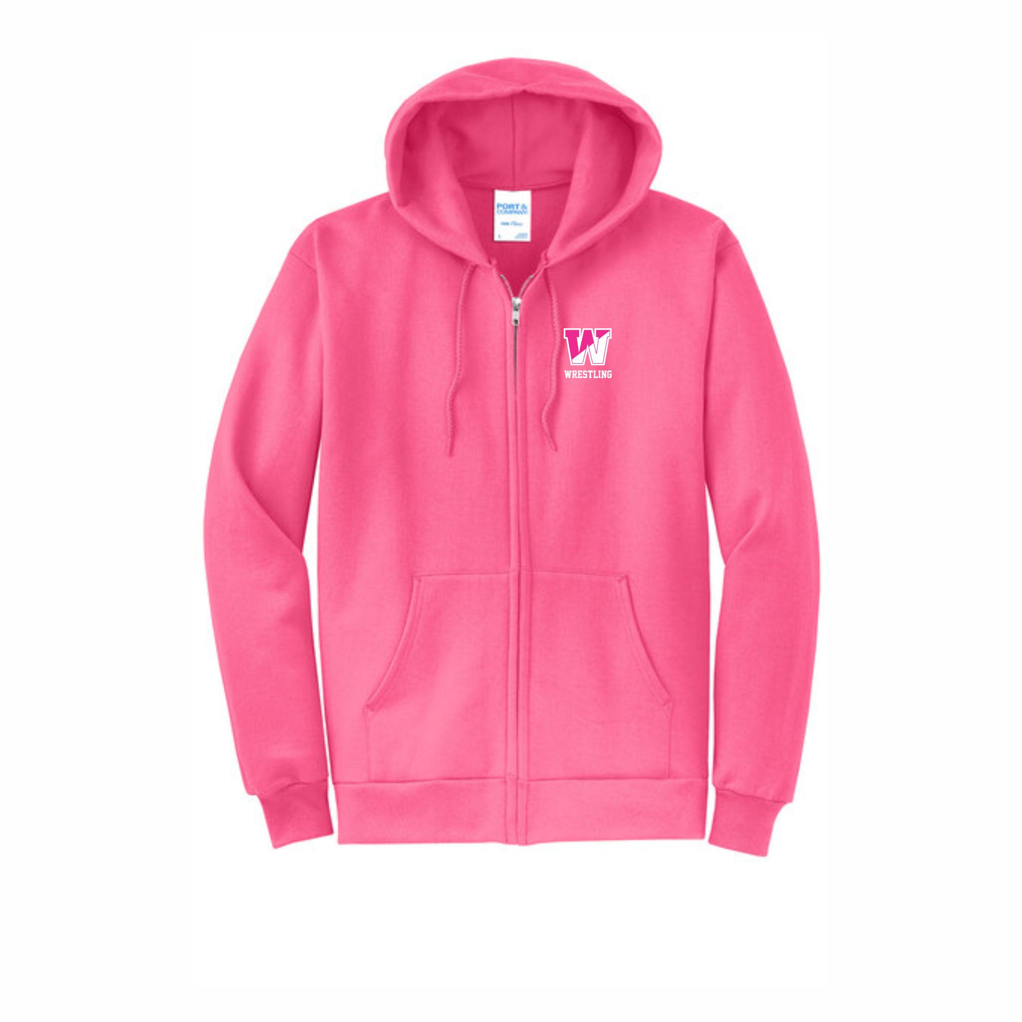 06. Wall REC Wrestling - Full Zip Hoodie