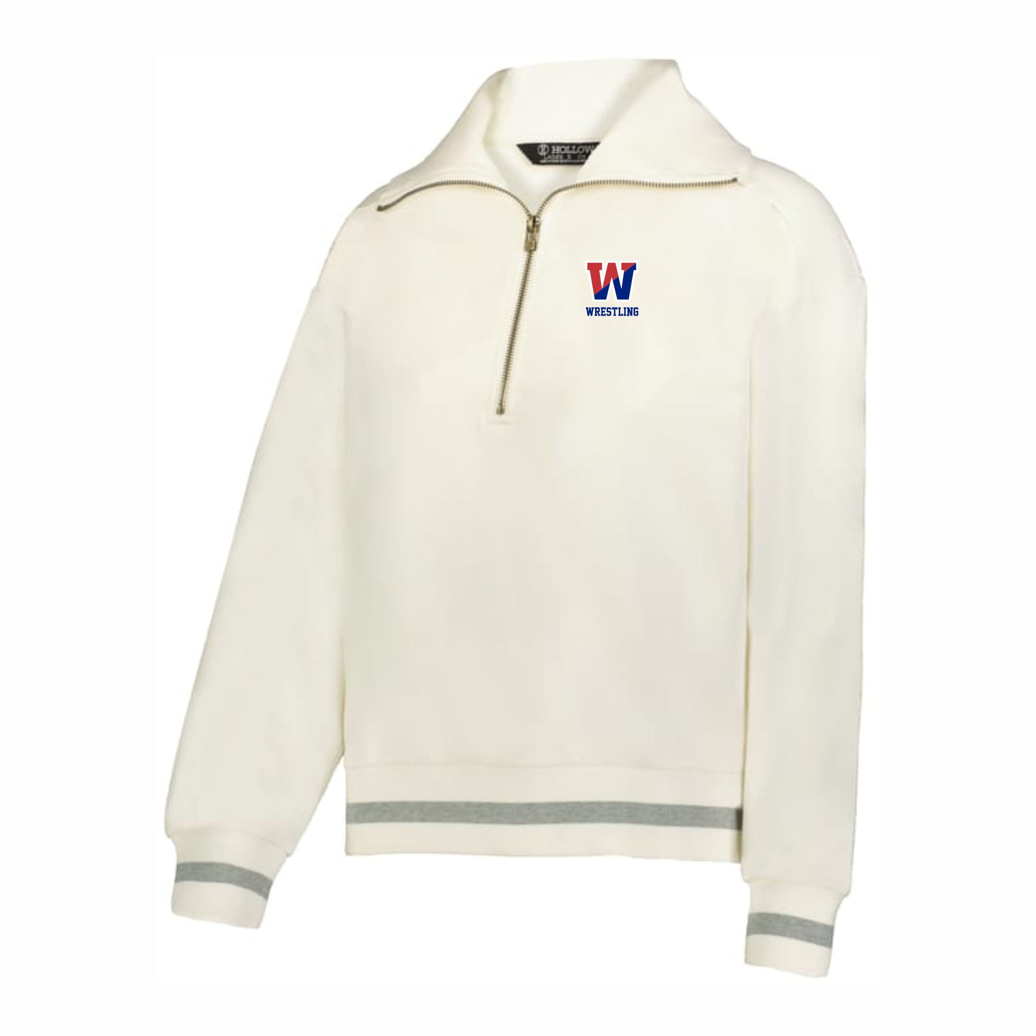 08. Wall REC Wrestling - Ladies 1/4 Zip Sweatshirt