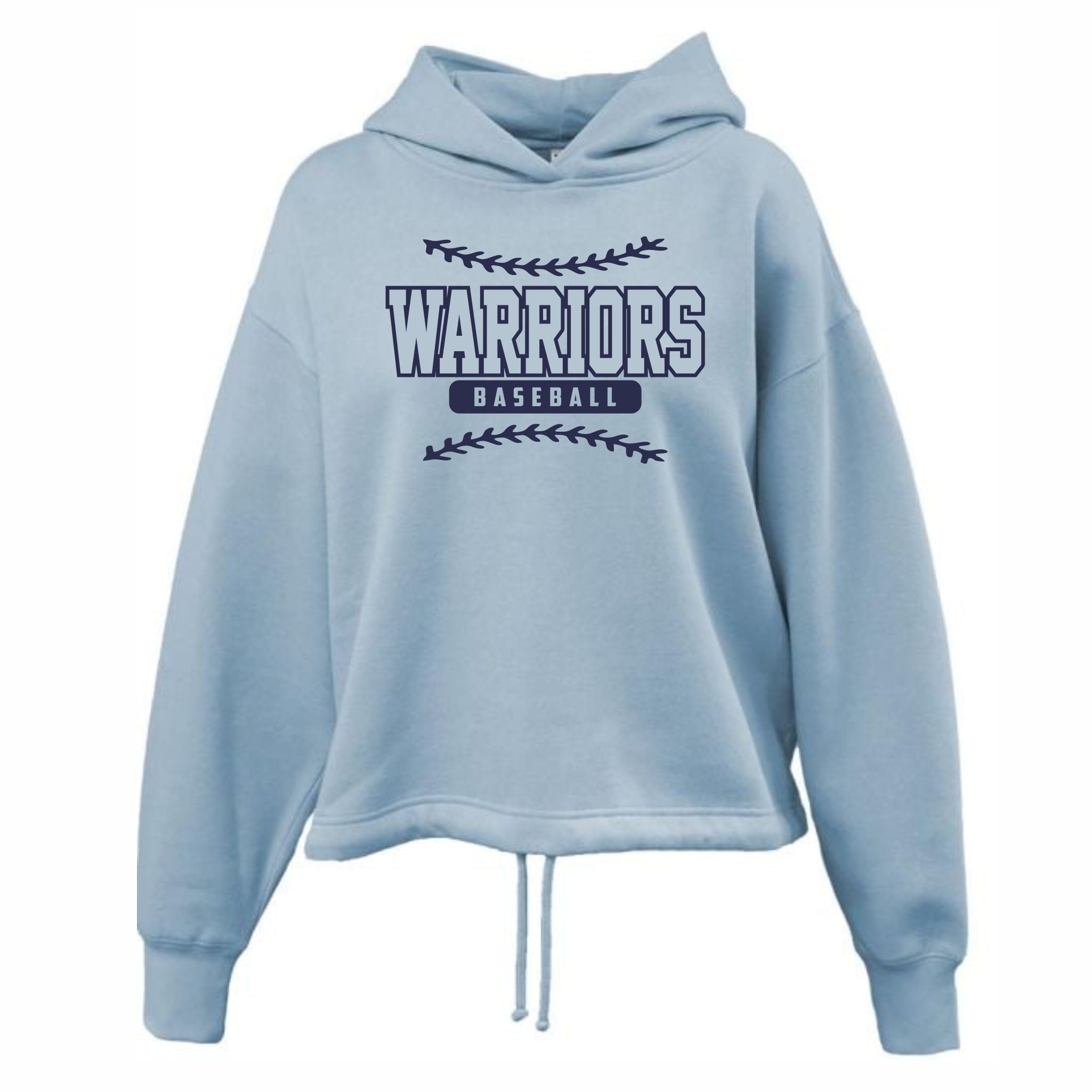 09. Warriors Travel Baseball - Ladies Hoodie