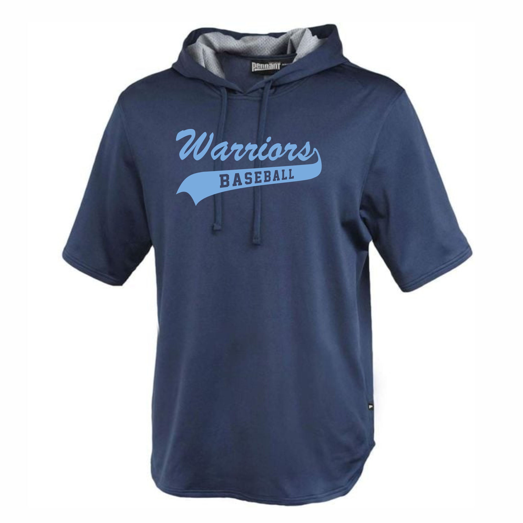 08. Warriors Travel Baseball - Short Sleeve Hoodie