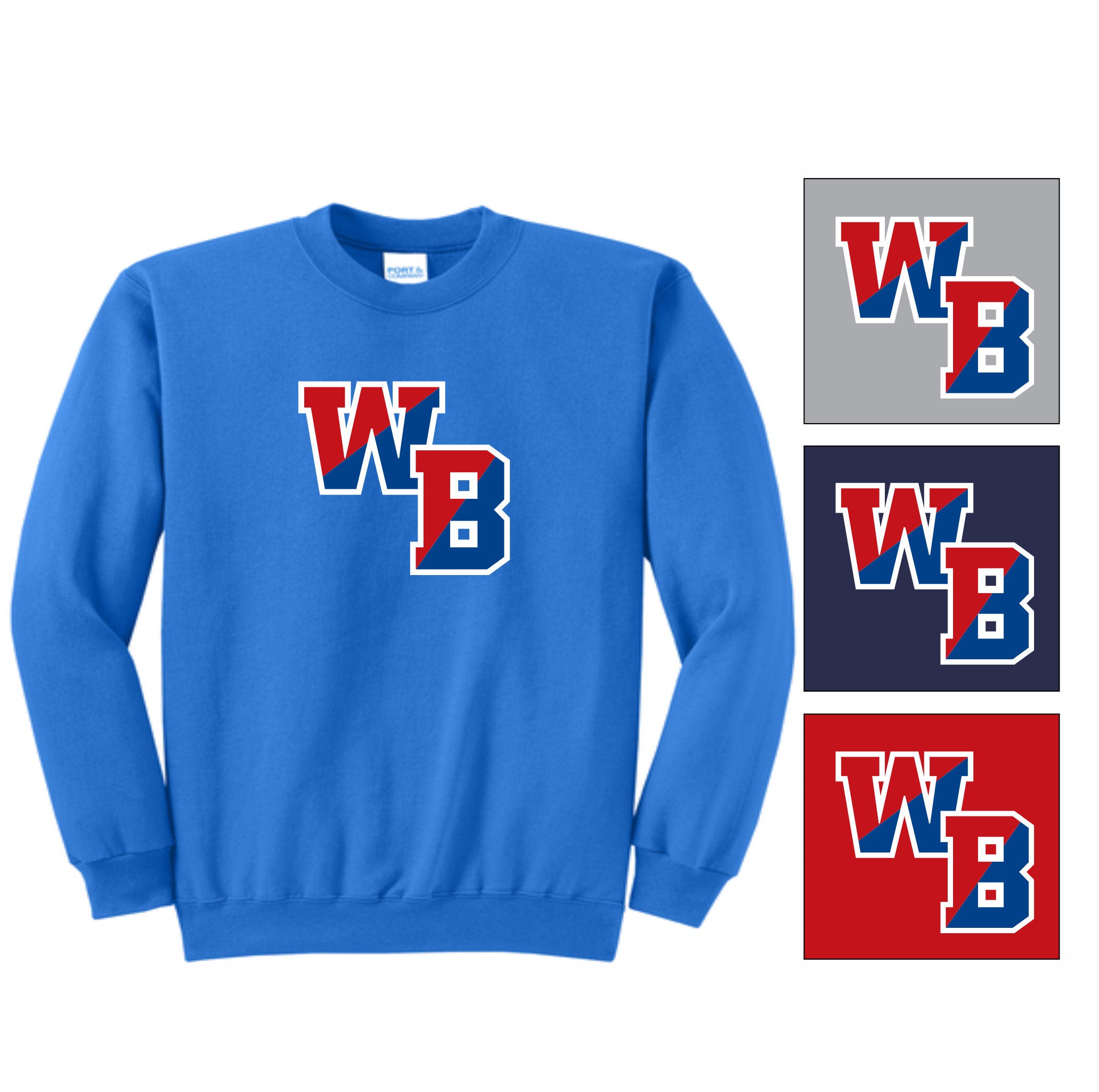 02. West Belmar Elementary - Crewneck Sweatshirt