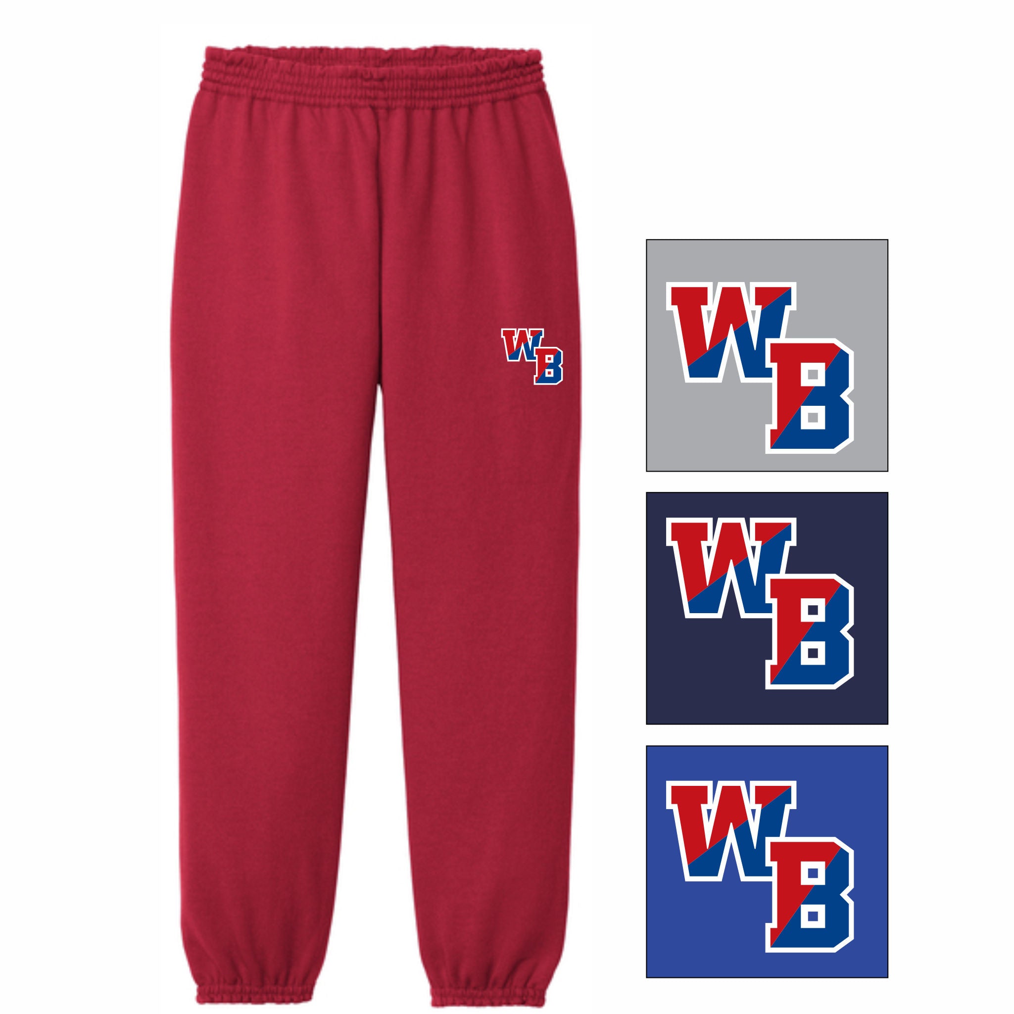 03. West Belmar Elementary - YOUTH Elastic Hem Sweatpants