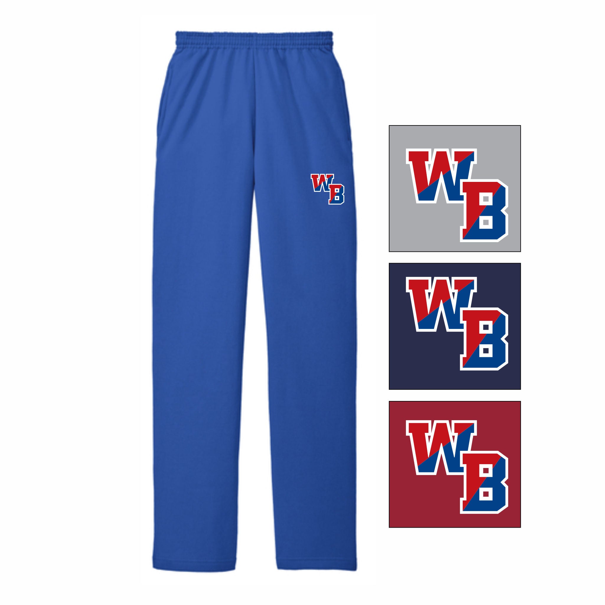 04. West Belmar Elementary - ADULT Open Hem Sweatpants