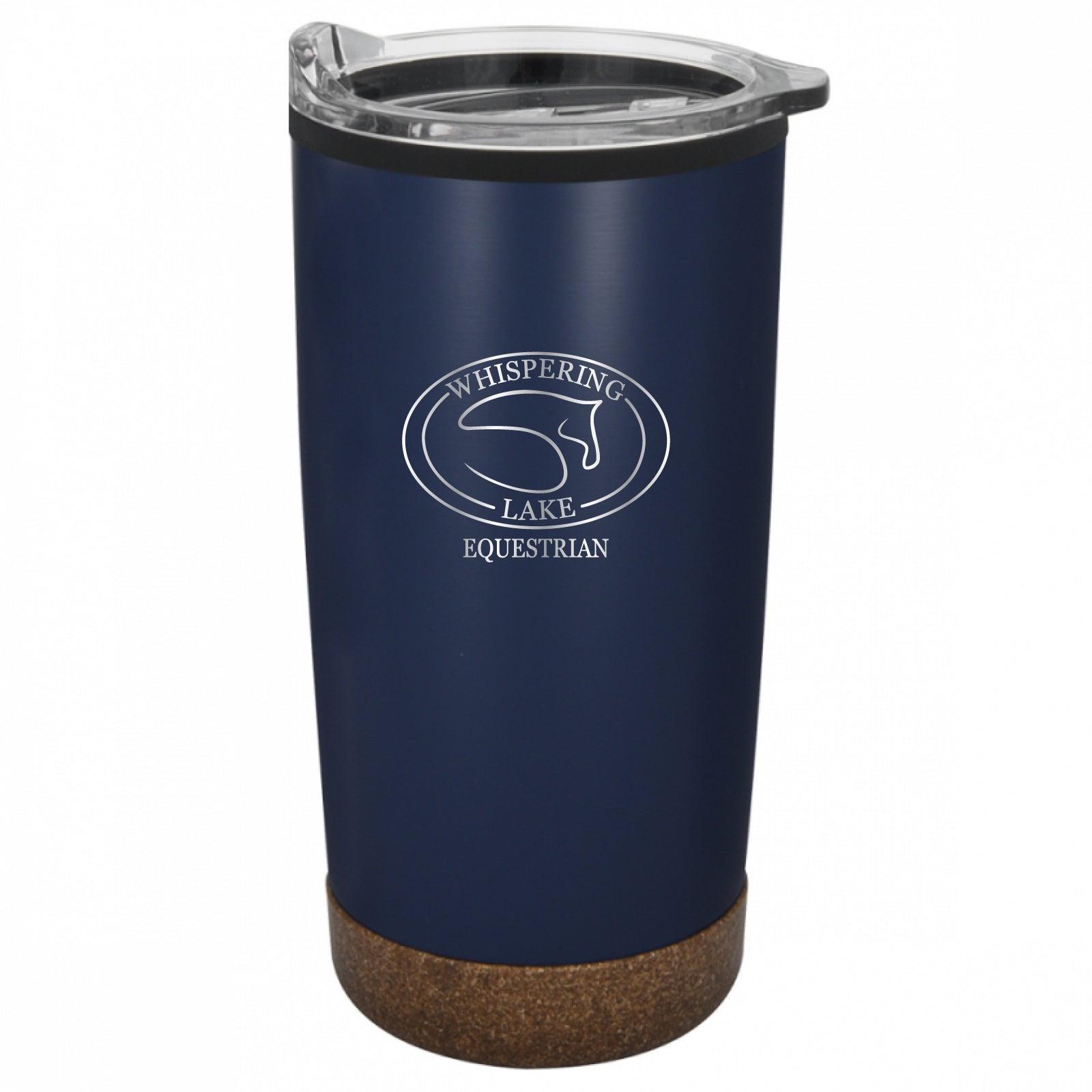 Whispering Lake Equestrian - 20oz. Laser-Engraved Stainless Steel Coffee Tumbler