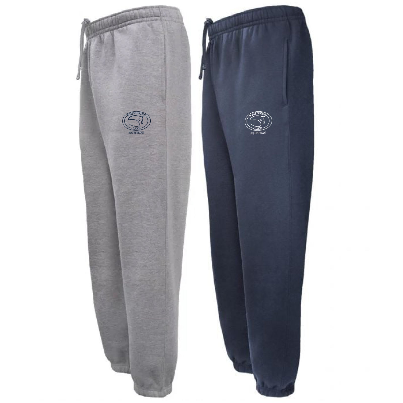 Whispering Lake Equestrian - Youth / Adult Unisex Closed-Bottom Sweatpants