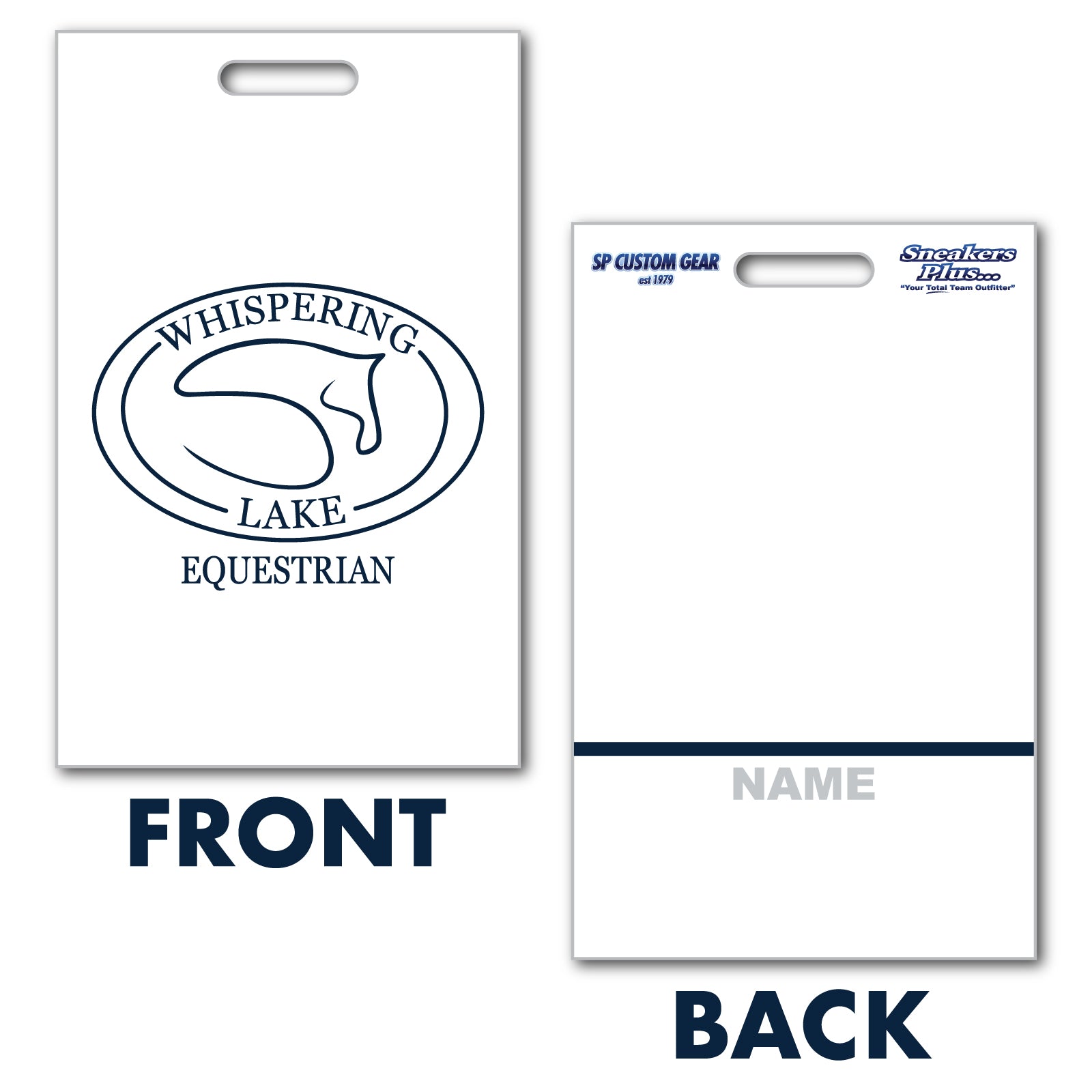 Whispering Lake Equestrian - Bag Tag