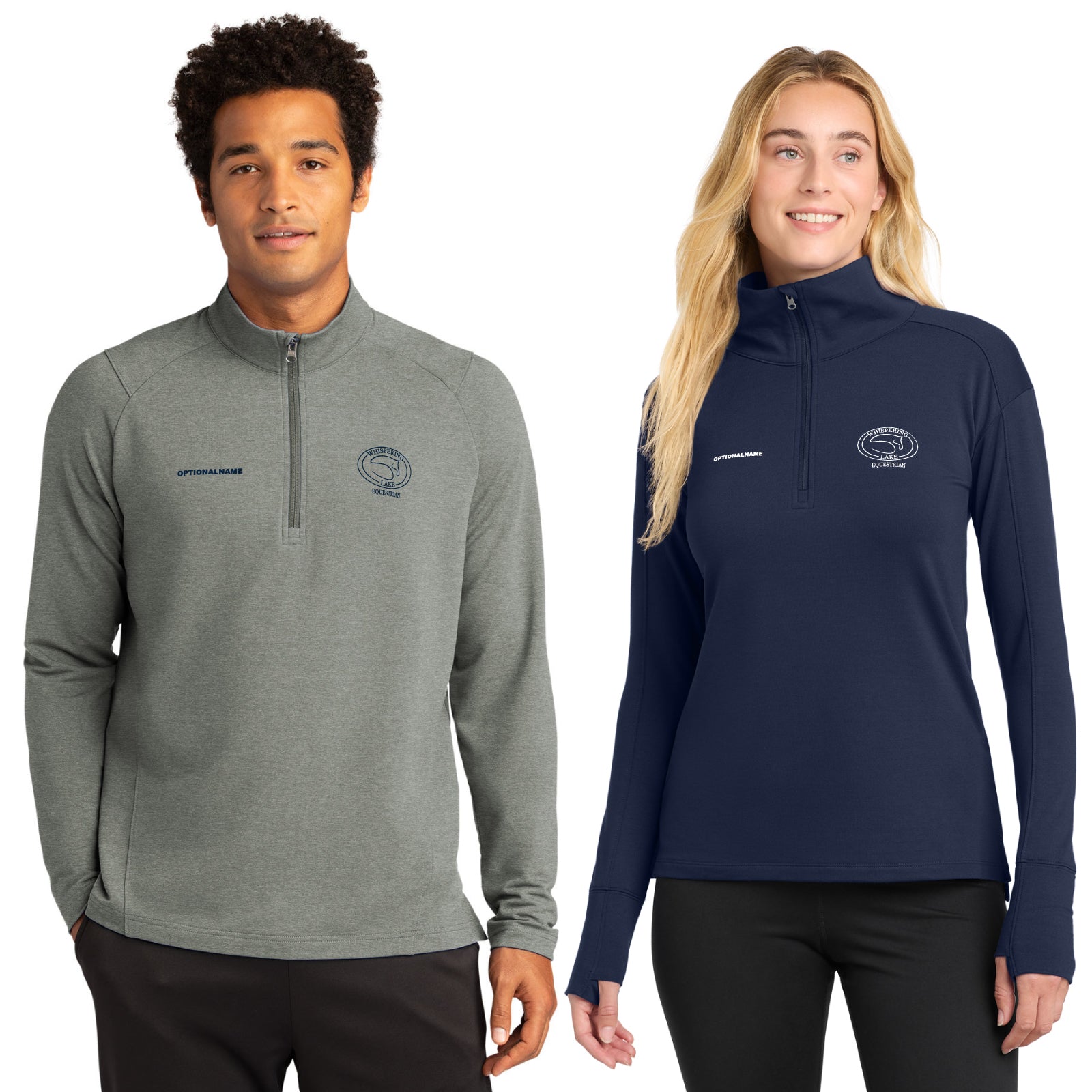 Whispering Lake Equestrian - Men's / Women's Sport-Wick® Fleece Quarter-Zip Pullover