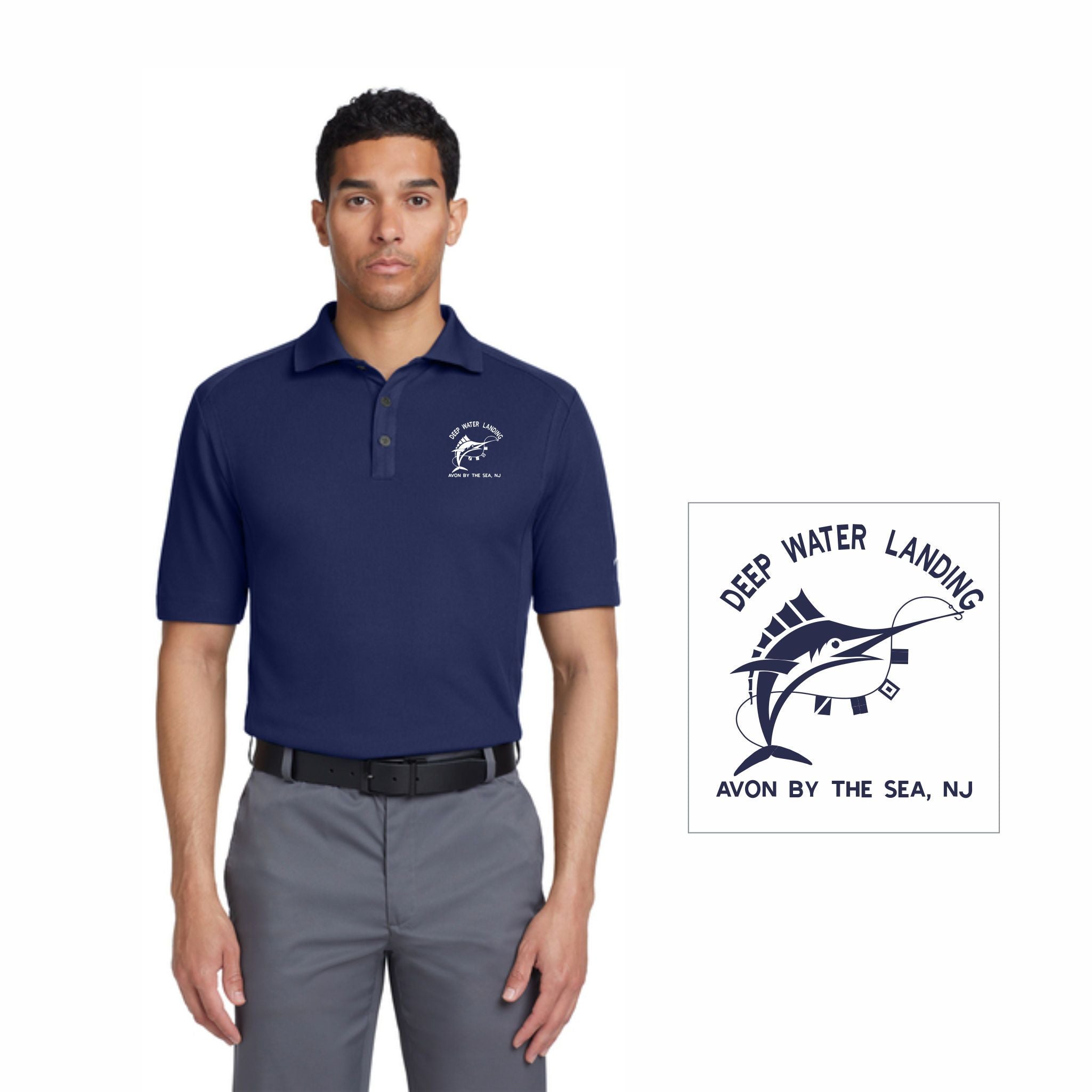 09. Deep Water Landing - Nike Polo Shirt