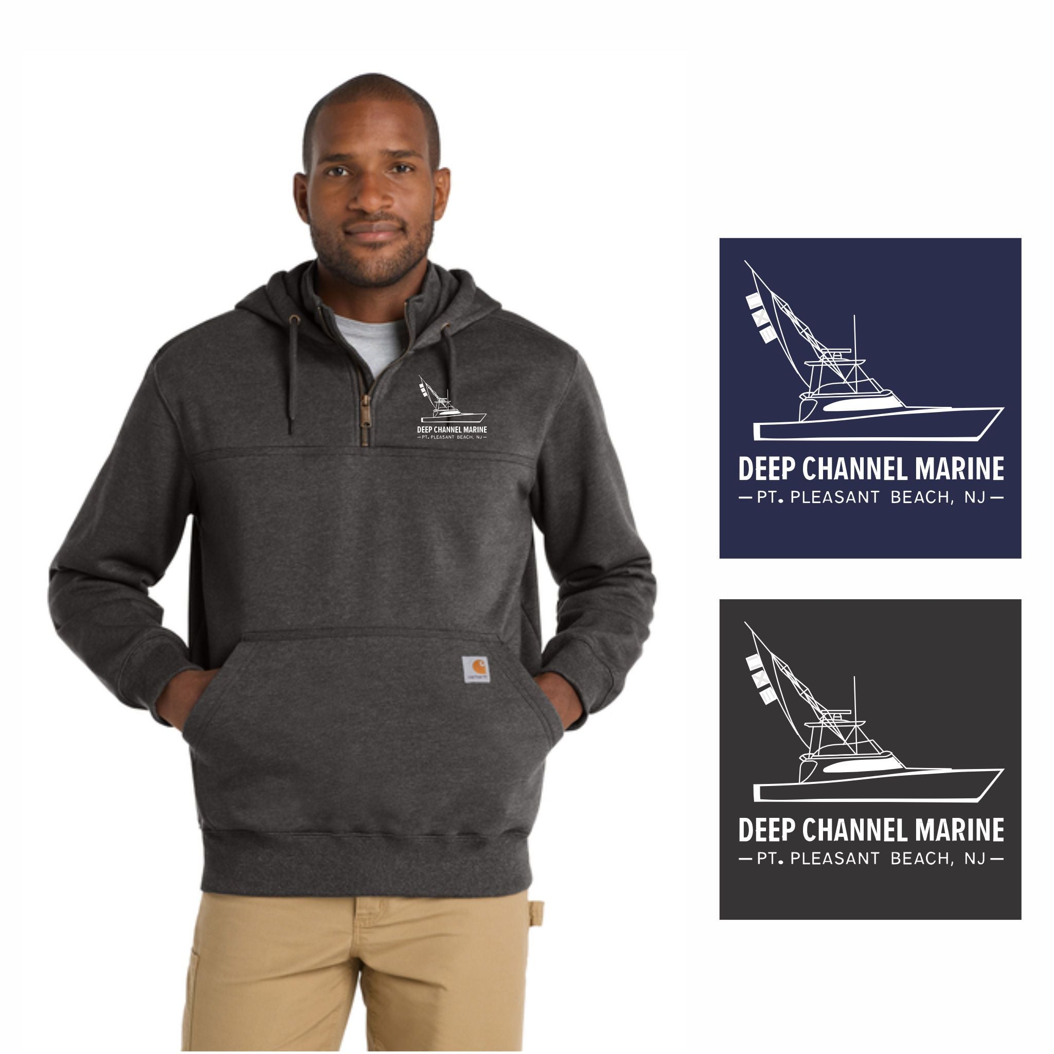 21. Deep Channel Marine -  Carhartt Rain Defender 1/4 Zip