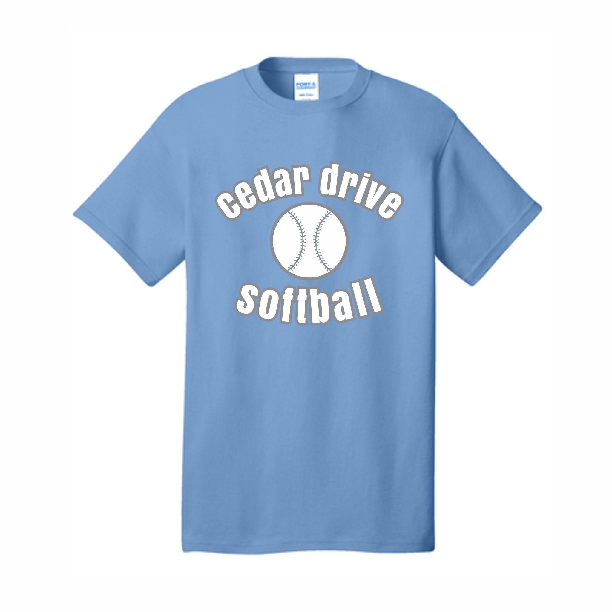 01. Cedar Drive Softball - S/S T-Shirt