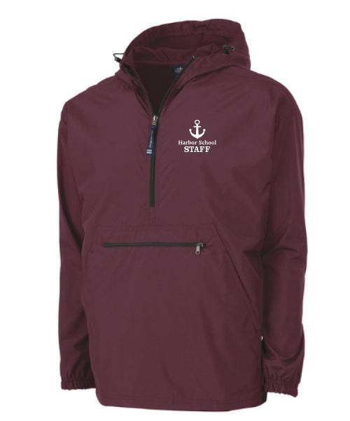 10. Harbor School Staff - Pack N Go Jacket