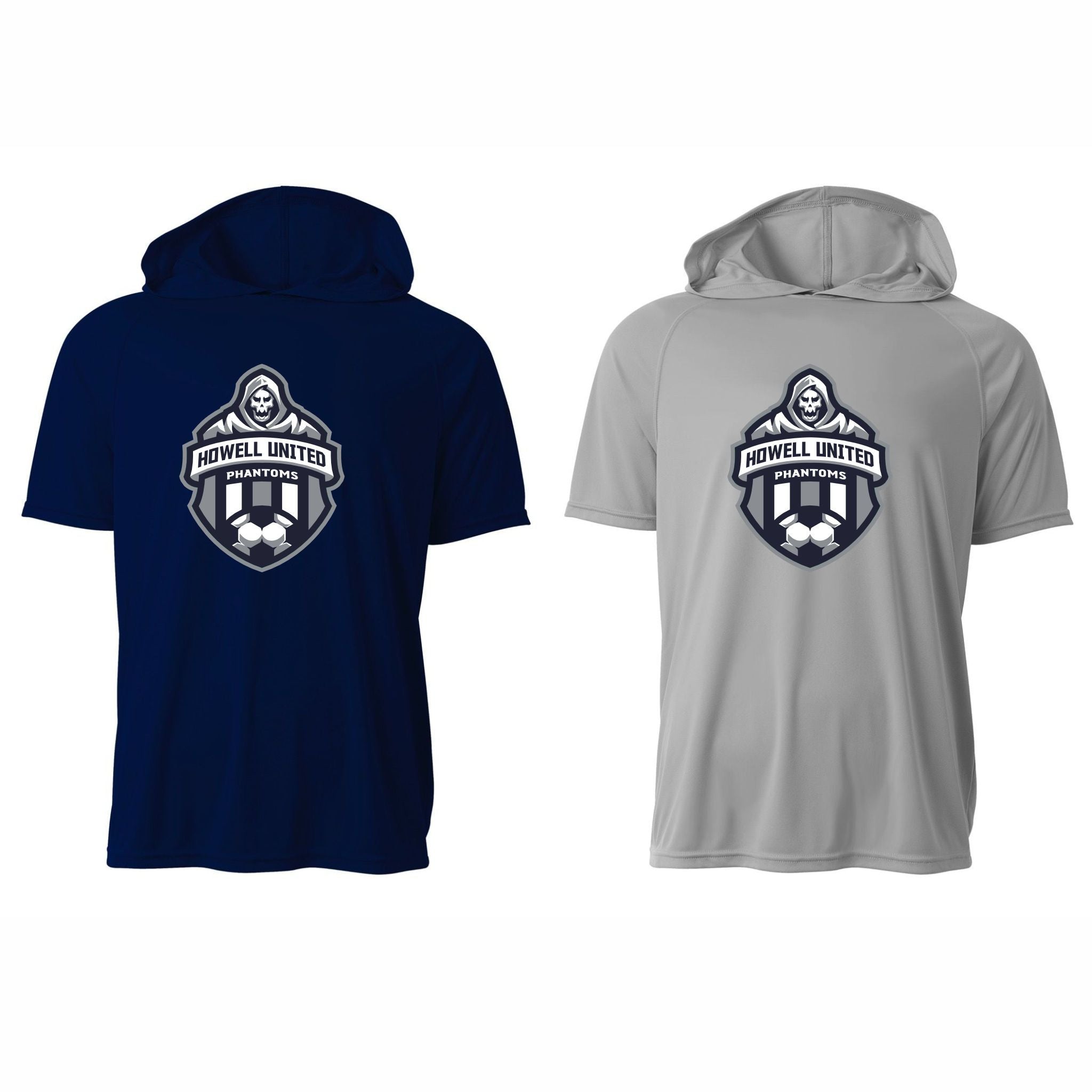 07. Howell Phantoms - Dri-Fit Short Sleeve Hoodie T