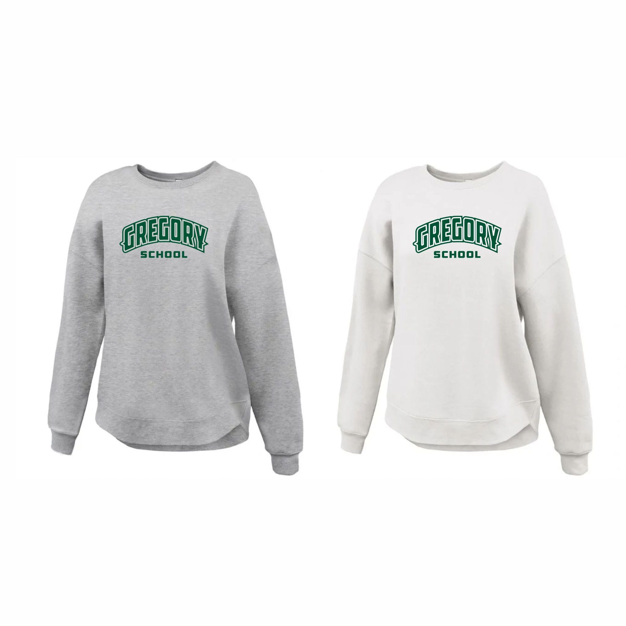 09. Gregory School - Ladies Crewneck