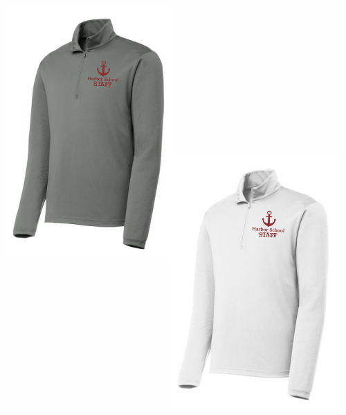 07. Harbor School Staff - Lightweight 1/4 Zip