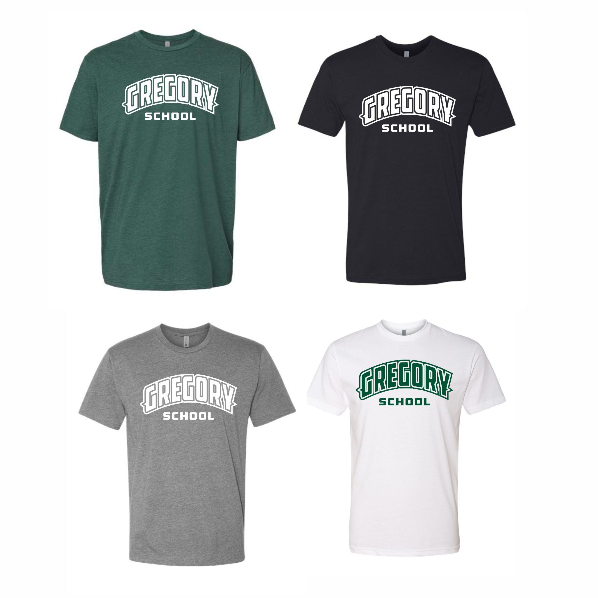 01. Gregory School - Short Sleeve T-Shirt