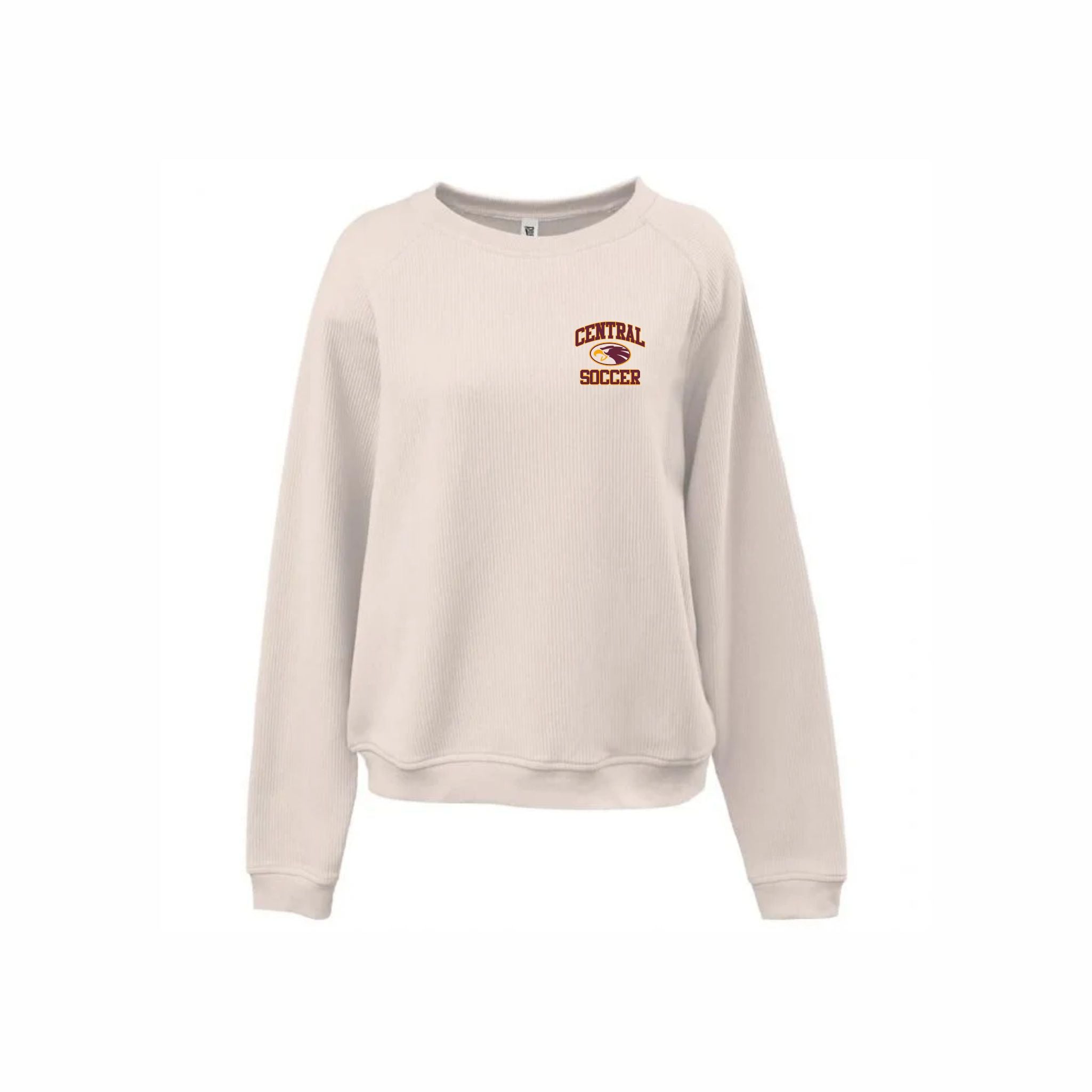 20. Central Girls Soccer - Women's Cord Crewneck