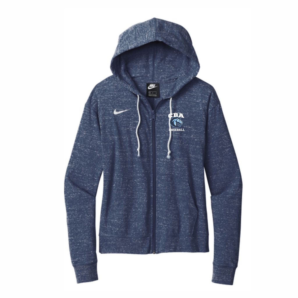 11. CBA Baseball Parents - Ladies Nike Vintage Full Zip