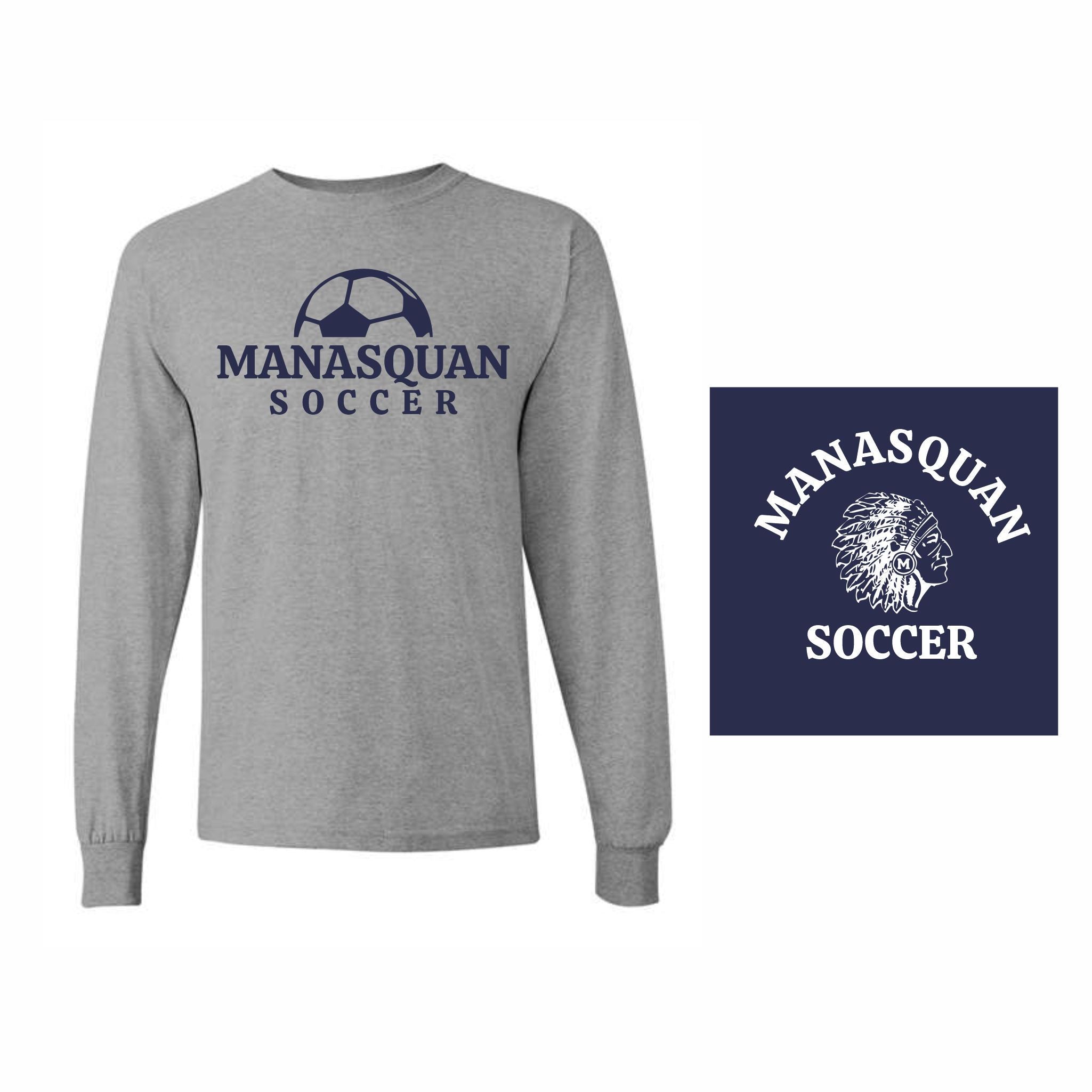 10. Squan Girls Soccer - Long Sleeve T-Shirt