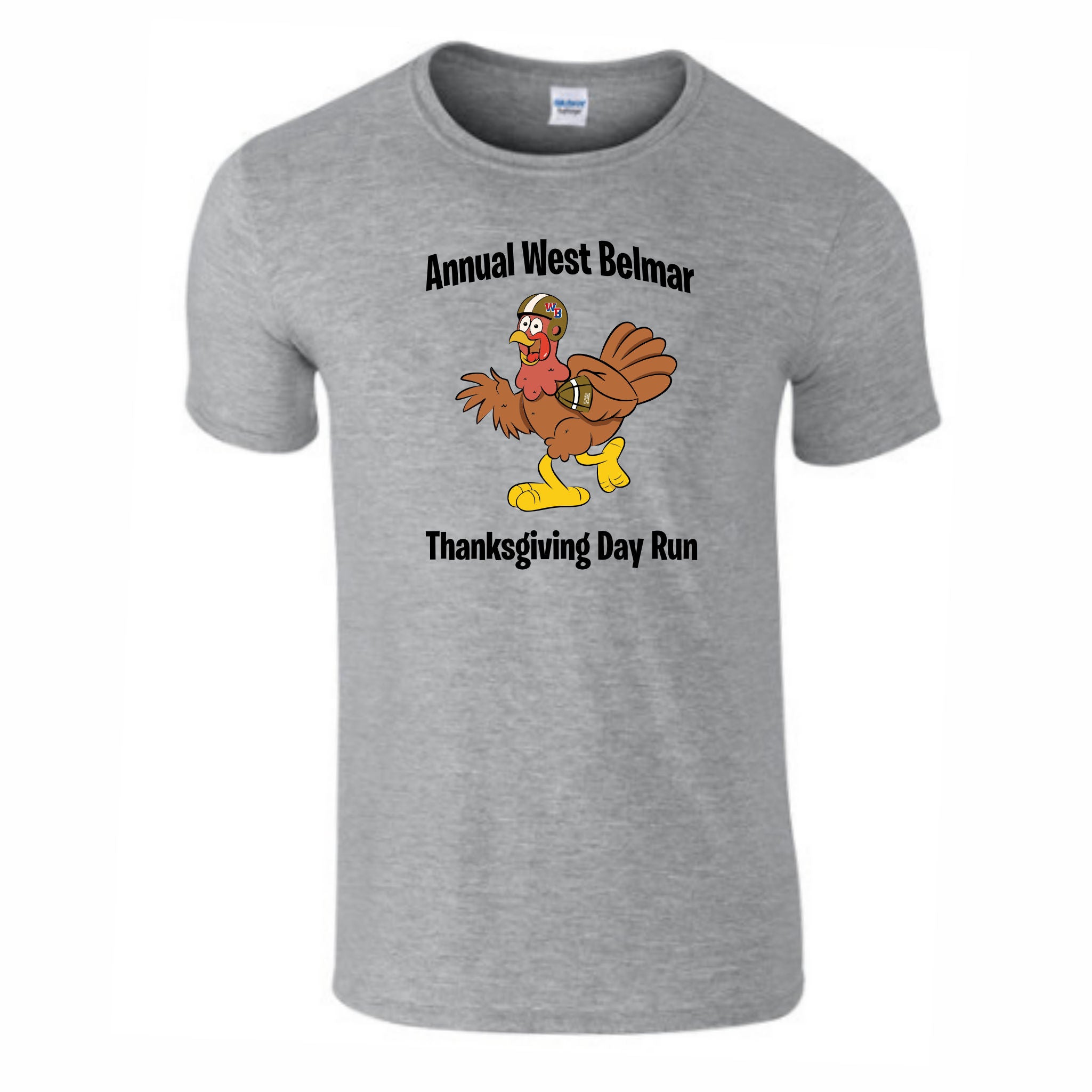 01. West Belmar Neighborhood Turkey Run T-Shirt